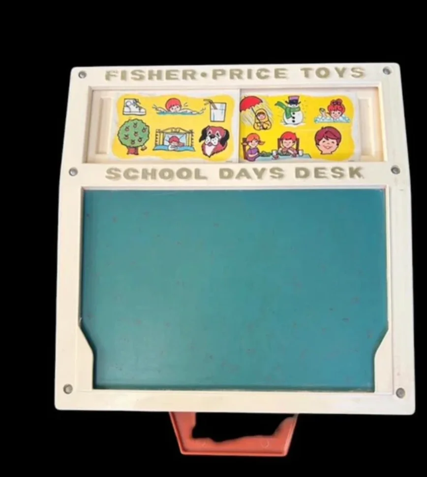 Vintage miniatuur schoolbureau Fisher-Price – photo 2